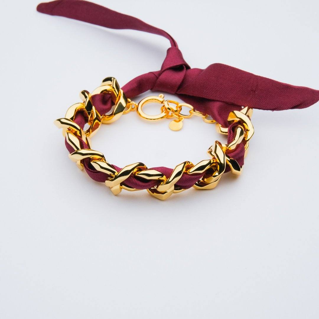 LUXURY AVA DUNKEL ROT