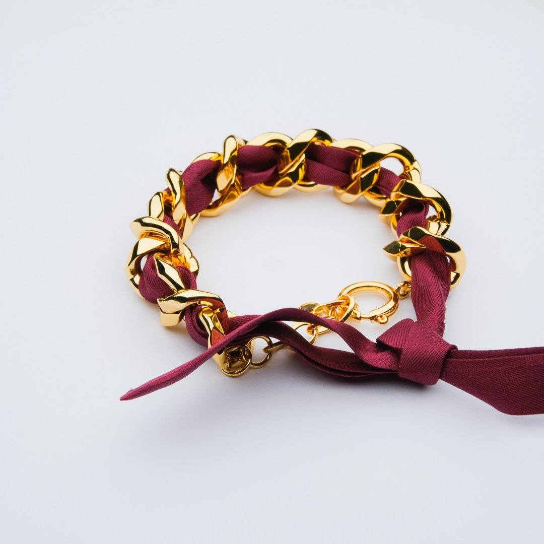 LUXURY AVA DUNKEL ROT